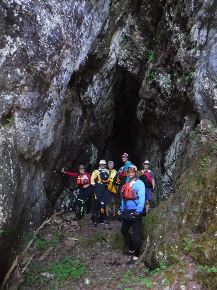 Warehouse Island Cave, Lake Superior Provincial Park