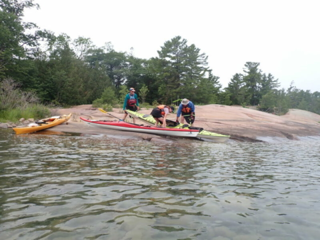 French River Delta Campsite, Georgian Bay