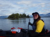 Sarah in the Broken Island Group of BC