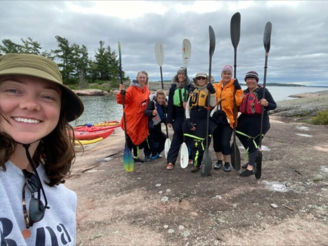 Group of Women on the Benjamins, North Channel