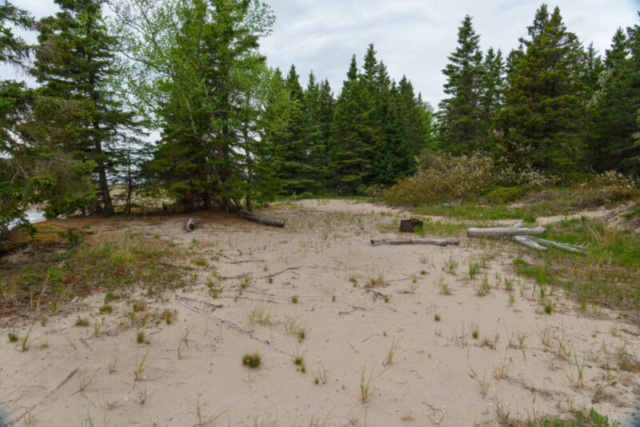 Willow River Campsite #1, second view, Pukaskwa National Park