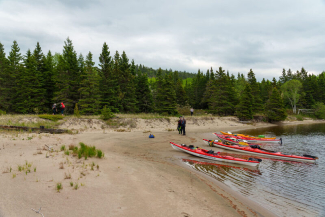 Willow River Kayak Landing area, Pukaskwa National Park