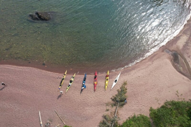 Ryolite Cove Kayaks, Horizons Adventures, Lake Superior Prov. Park