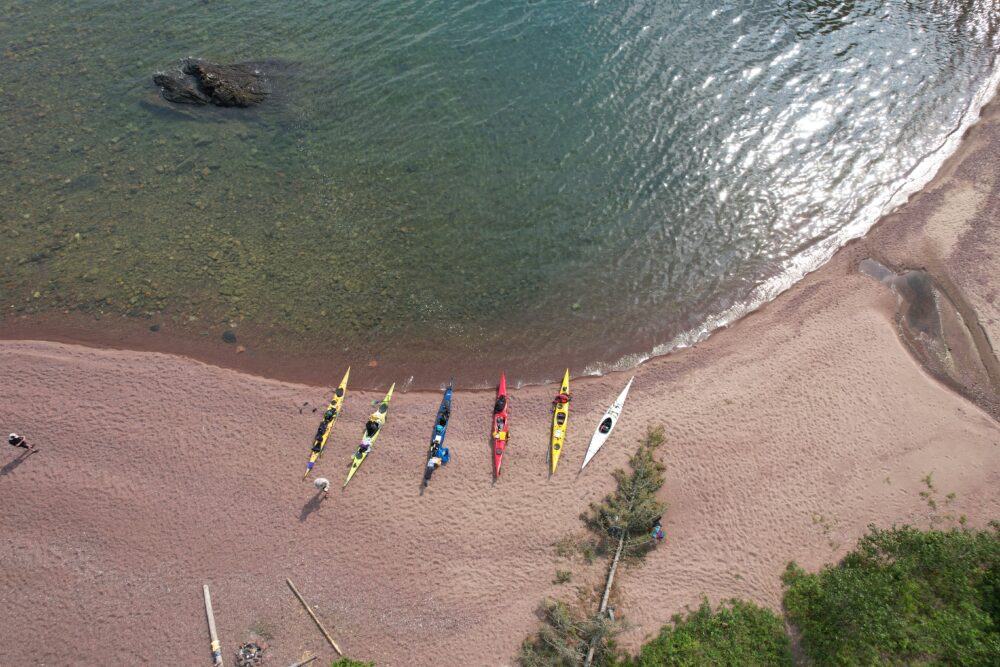 Ryolite Cove Kayaks, Horizons Adventures, Lake Superior Prov. Park